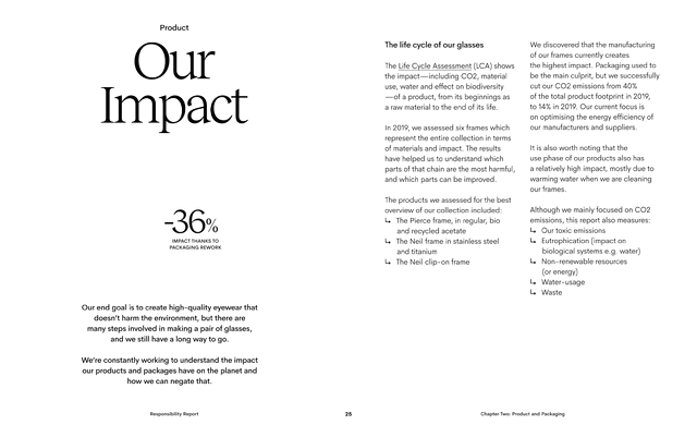 Ace & Tate Responsibility Report 2020 - Page 17