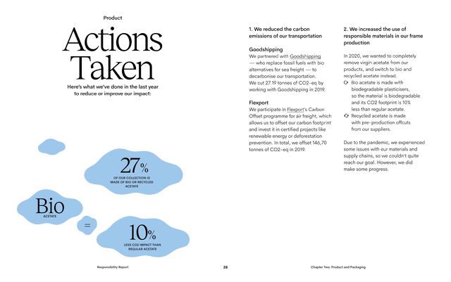 Ace & Tate Responsibility Report 2020 - Page 20