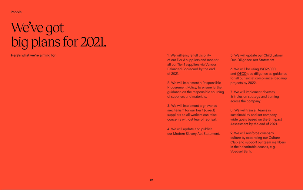 Ace & Tate Responsibility Report 2020 - Page 32