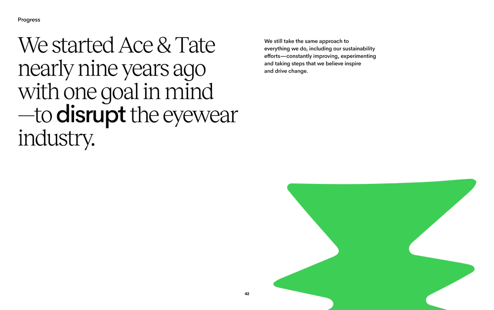 Ace & Tate Responsibility Report 2020 - Page 36