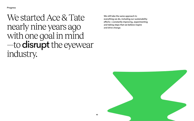 Ace & Tate Responsibility Report 2020 - Page 36