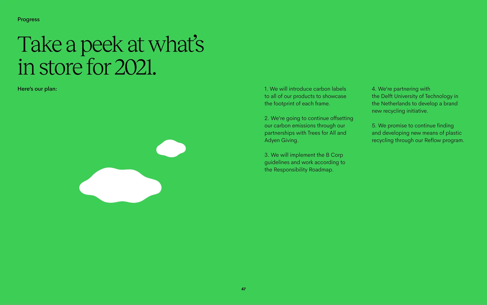 Ace & Tate Responsibility Report 2020 - Page 41