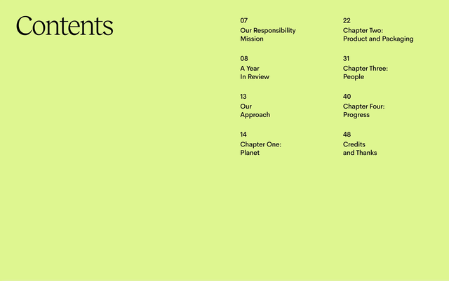 Ace & Tate Responsibility Report 2020 - Page 45