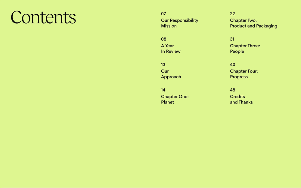 Ace & Tate Responsibility Report 2020 - Page 45