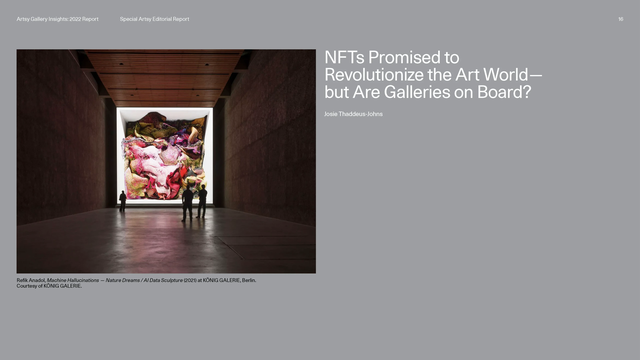 Artsy Gallery Insights '22 Report - Page 7