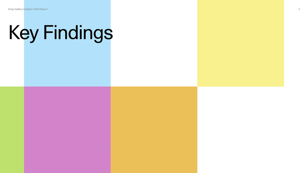 Artsy Gallery Insights '22 Report - Page 22