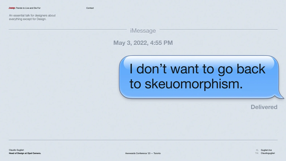 Beautifully Designed Slides from Claudio Guglieri Talks - Page 11