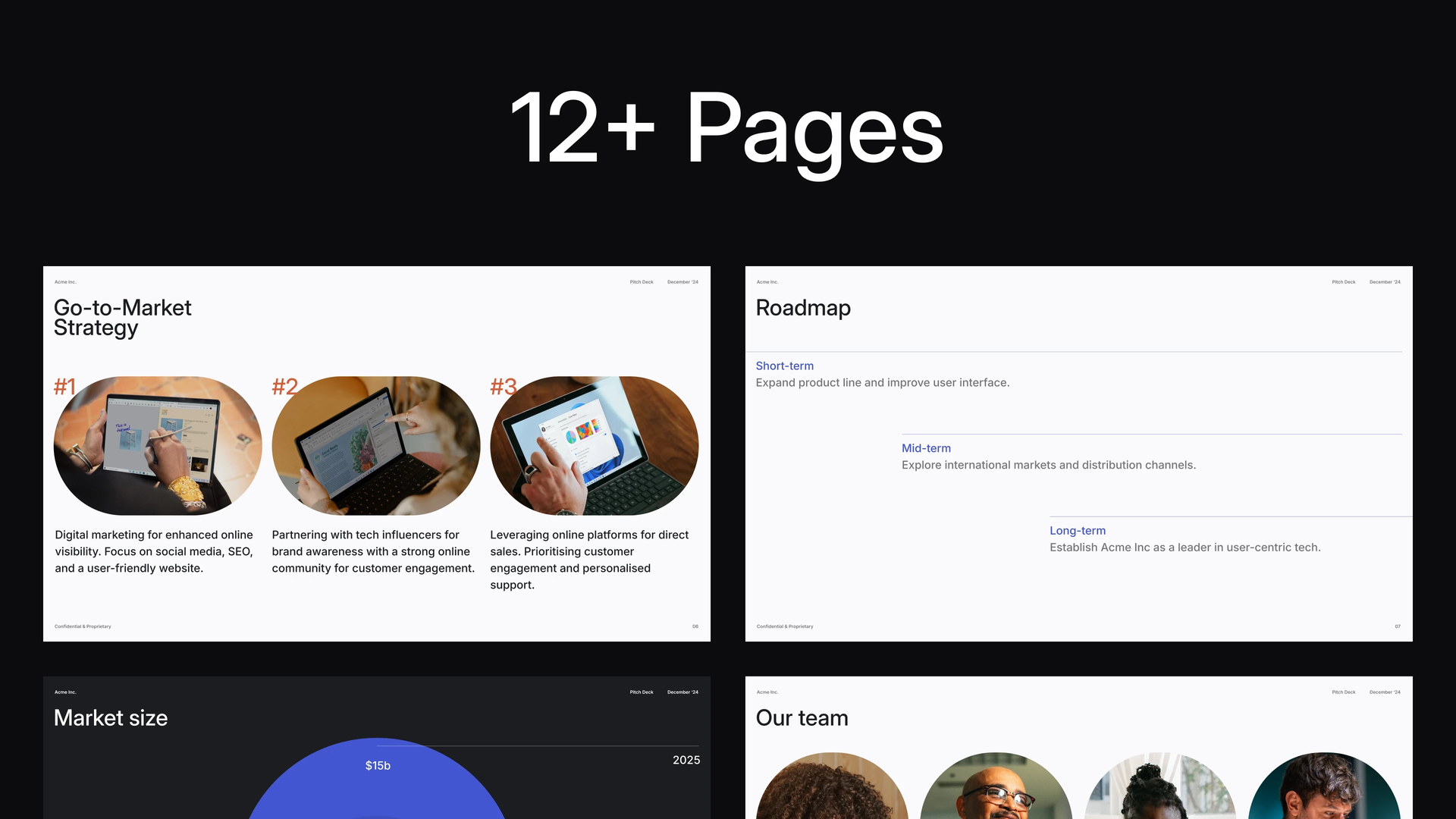 Pitch Deck Template #1 - Page 2